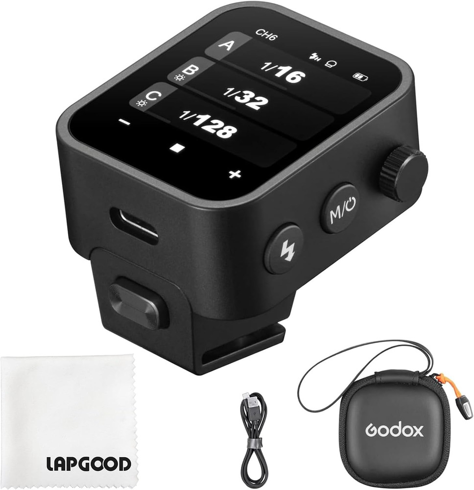 X3-N Wireless Trigger for Nikon, TTL OLED Touchscreen 1/8000S HSS Flash Transmit
