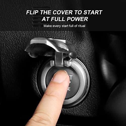 Engine Ignition Start Stop Push Button Cover Sticker One Button Ignition Key