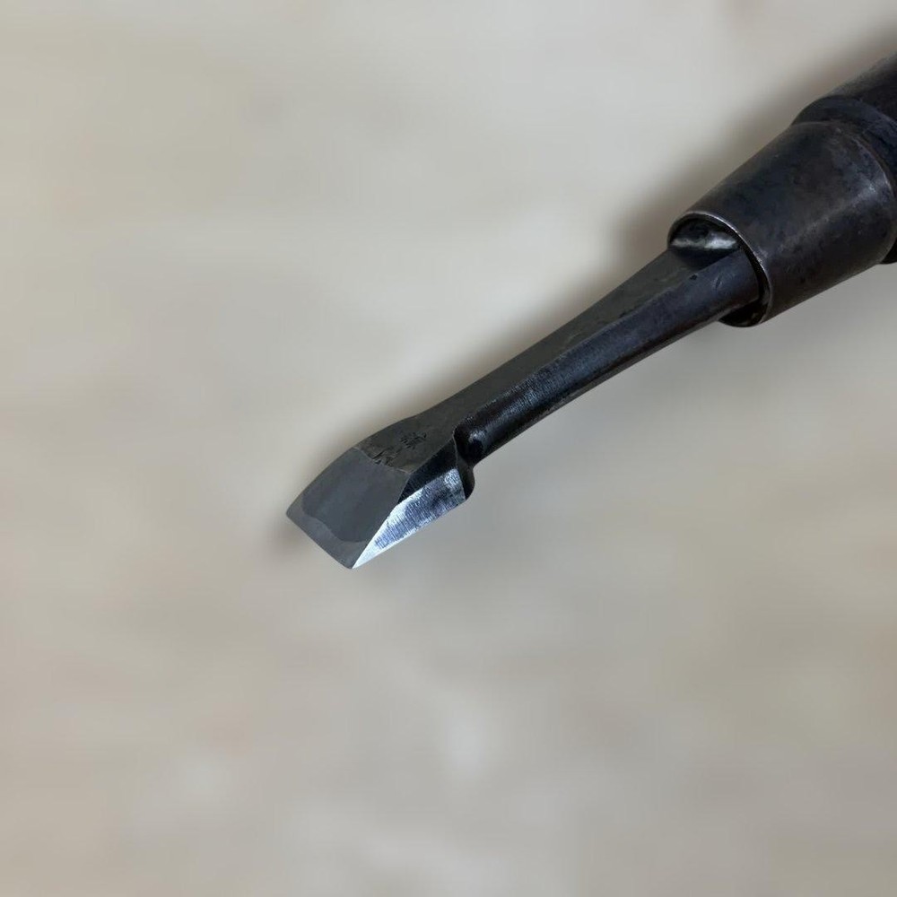 Vintage Japanese Chisel Tool Flat Carpentry Diy