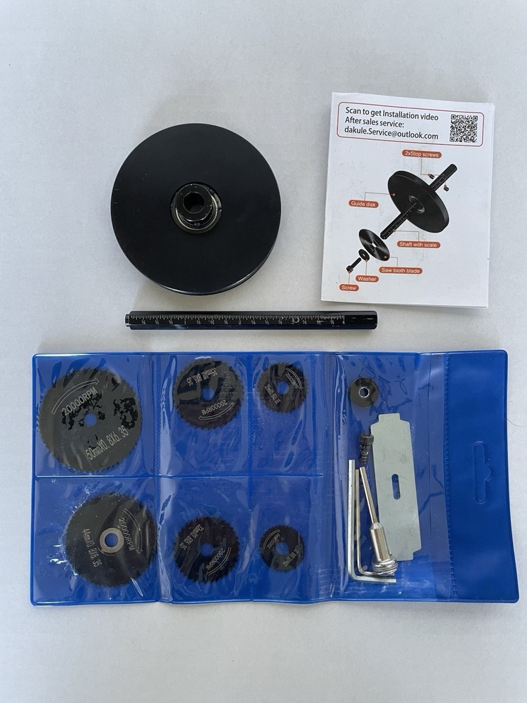 Inside Pipe Cutter PVC Tool Set With Scale Black Open Box Complete Dakule