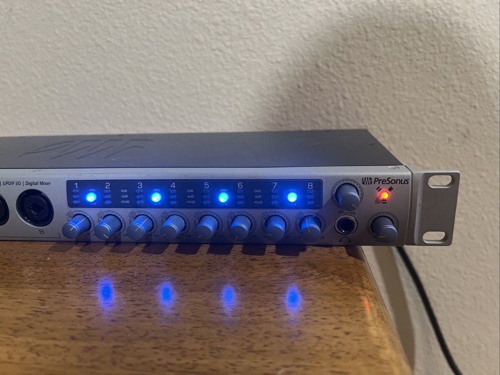 PreSonus FIRESTUDIO Project Digital 10X10 FireWire Recording Interface Mixer
