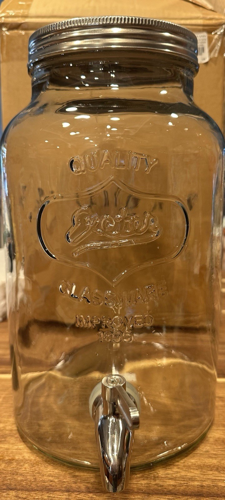 Pottery Barn Beverage Dispenser With Stand