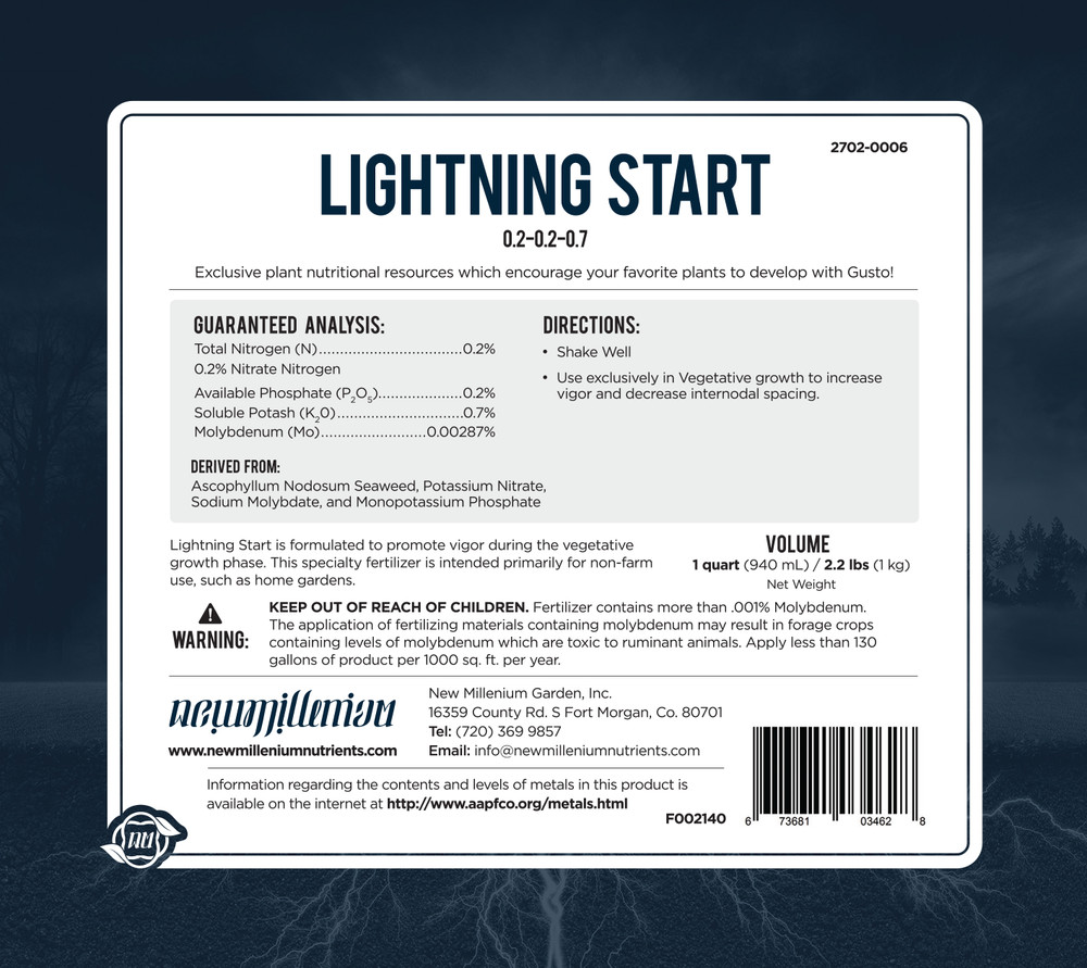 Lightning Start Root Stimulant - 32 fl oz by New Millenium