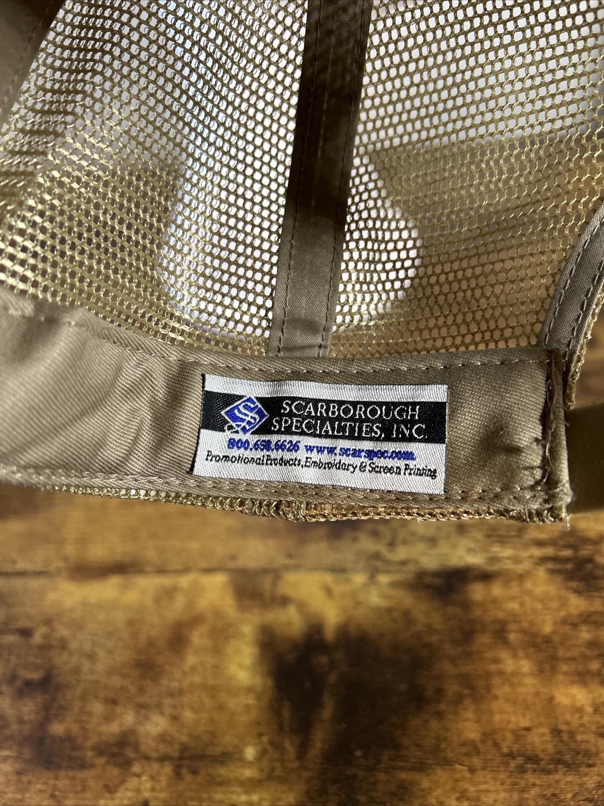 American Wind Power Center Lubbock, TX Rope Accent OSFM Embroidered Tan Cap Hat