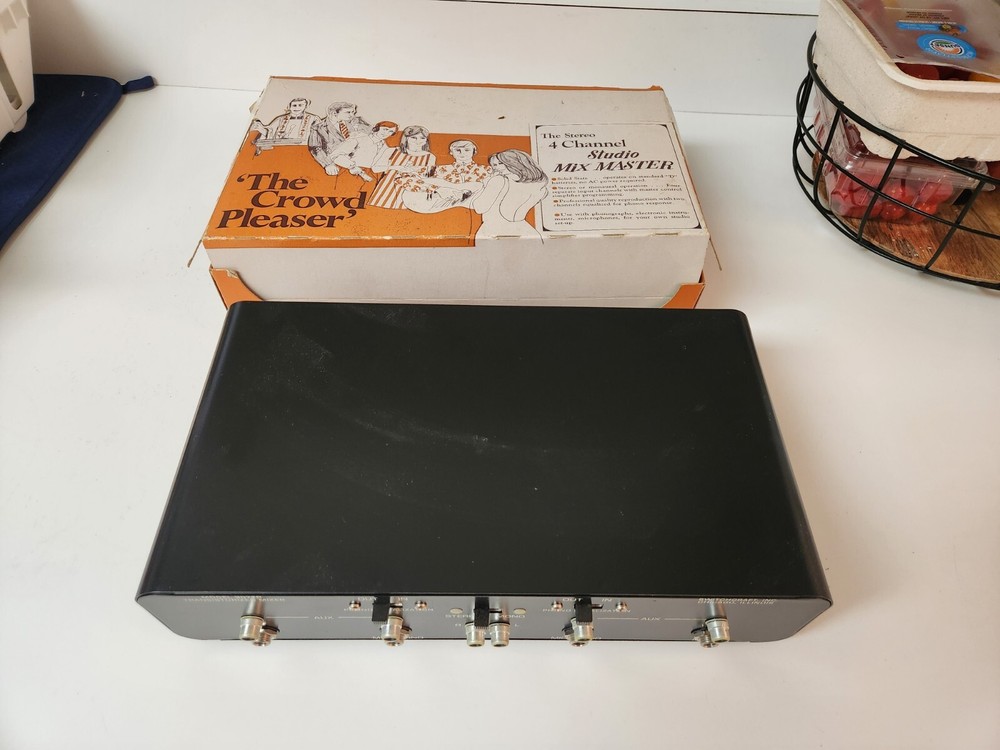 Switchcraft Transistorized Mixer Model 307TR- Vintage New In Box