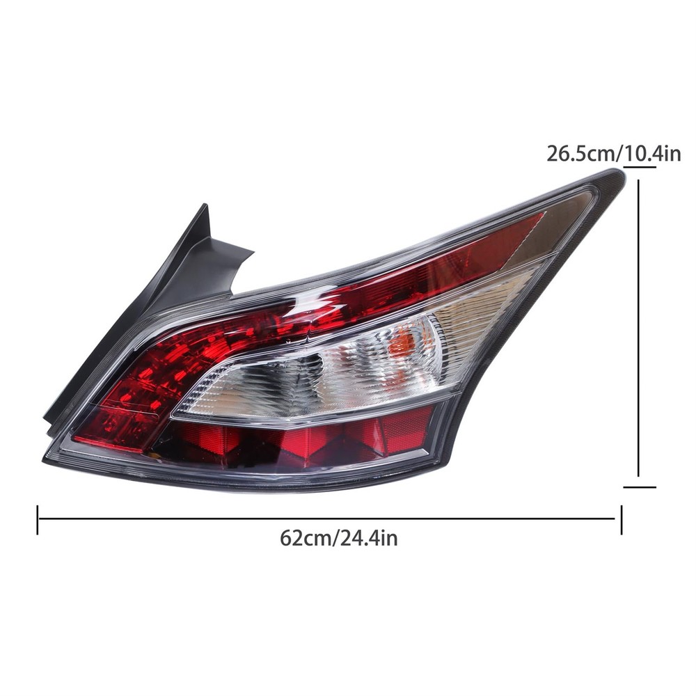 Tail Light Assembly Passenger Side for Maxima 2012-2014 NI2801197