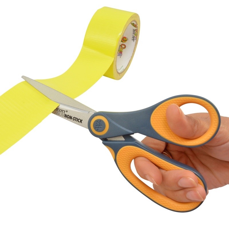 Titanium Bonded Non-Stick Straight Scissors Sharp Cutting Tools Office Crafts US