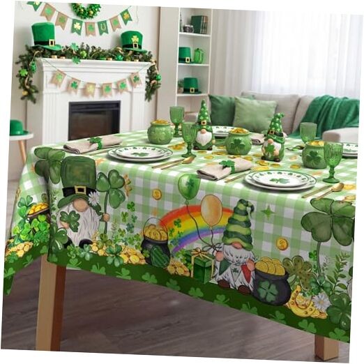 Tablecloth 60x104 Inch, St Patricks's 60" x 104" (Rectangular) St Patricks Day