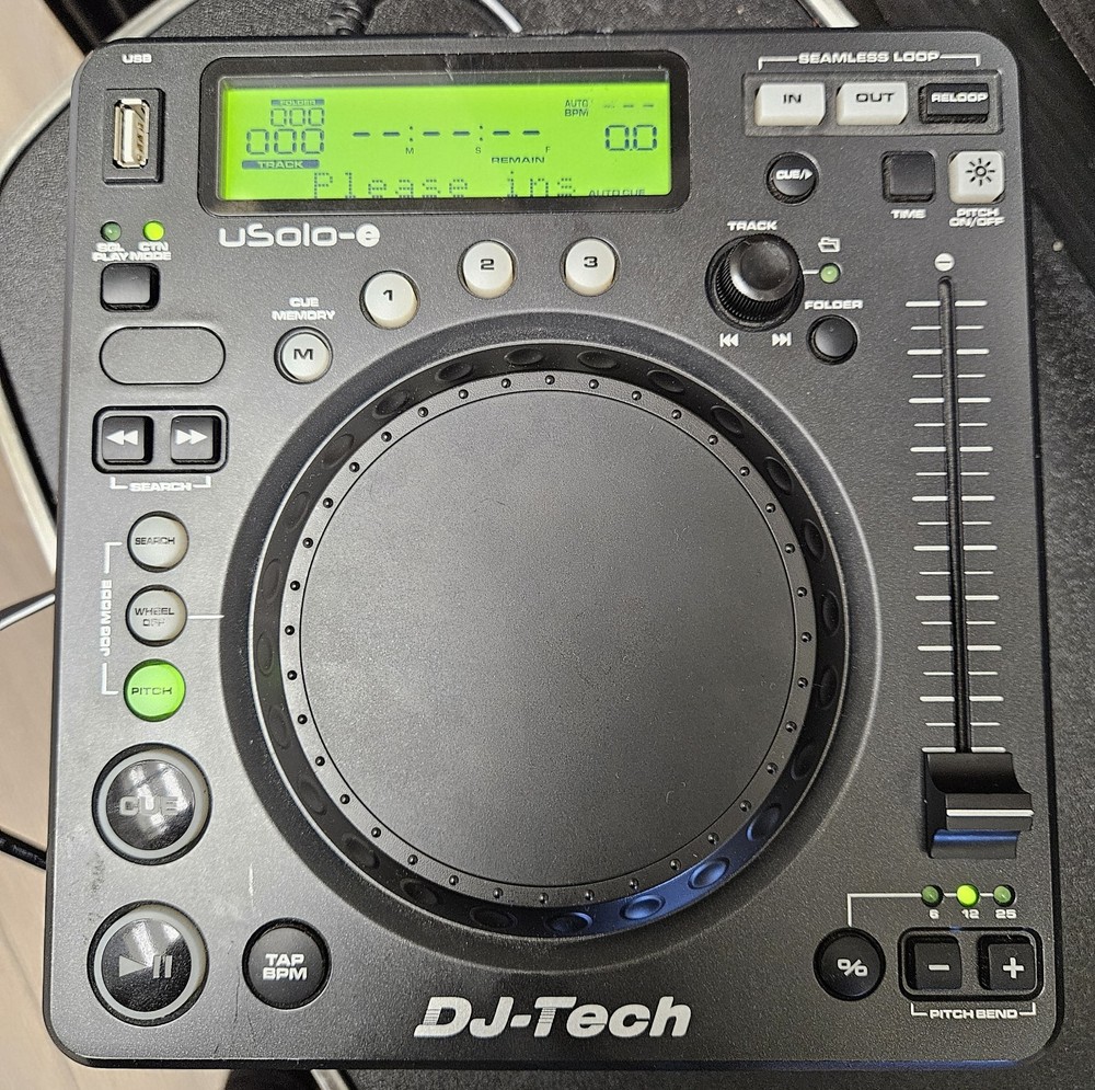 DJ-Tech U Solo-E Compact USB Player and Controller