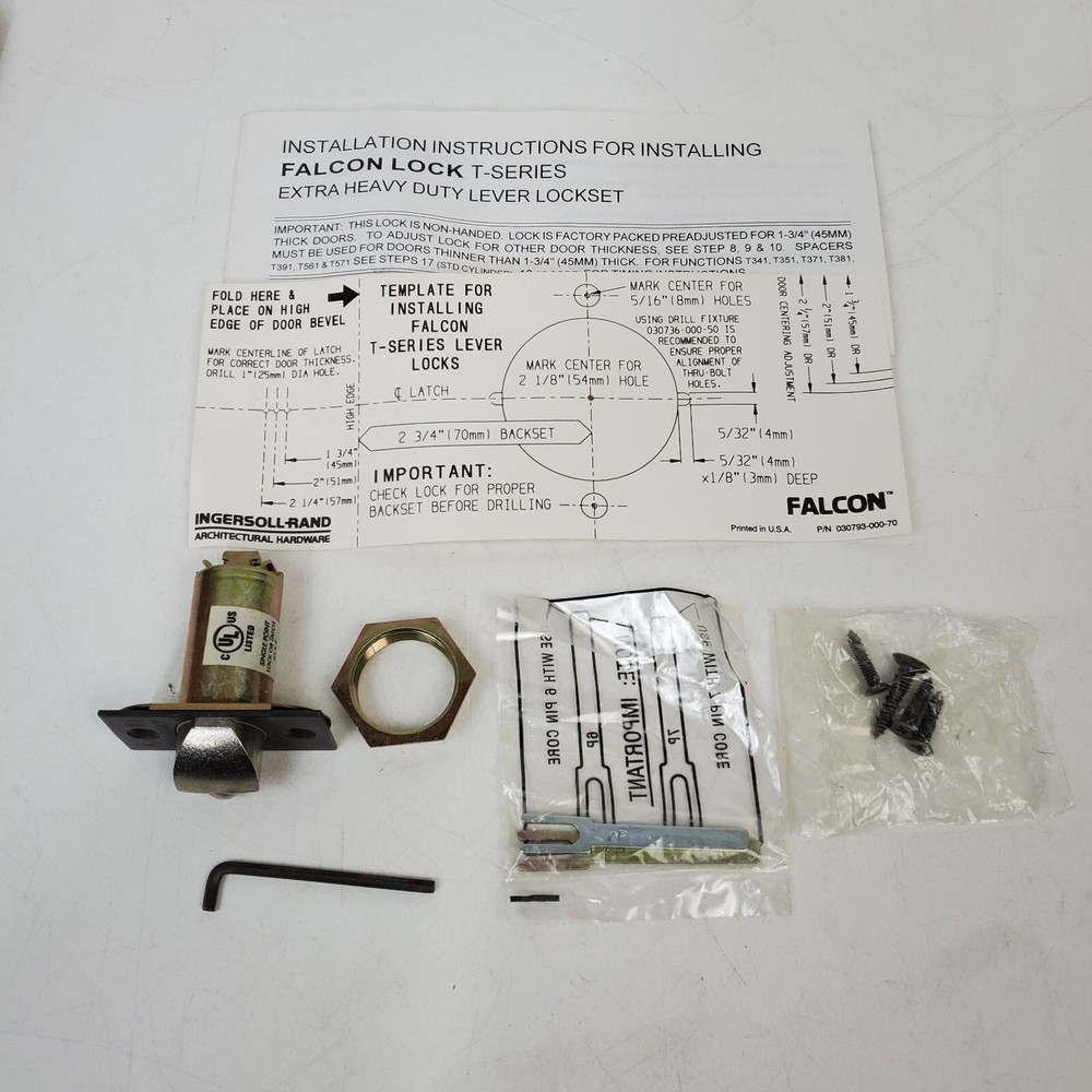 Falcon T511D 613 FIC Entry Office Lock