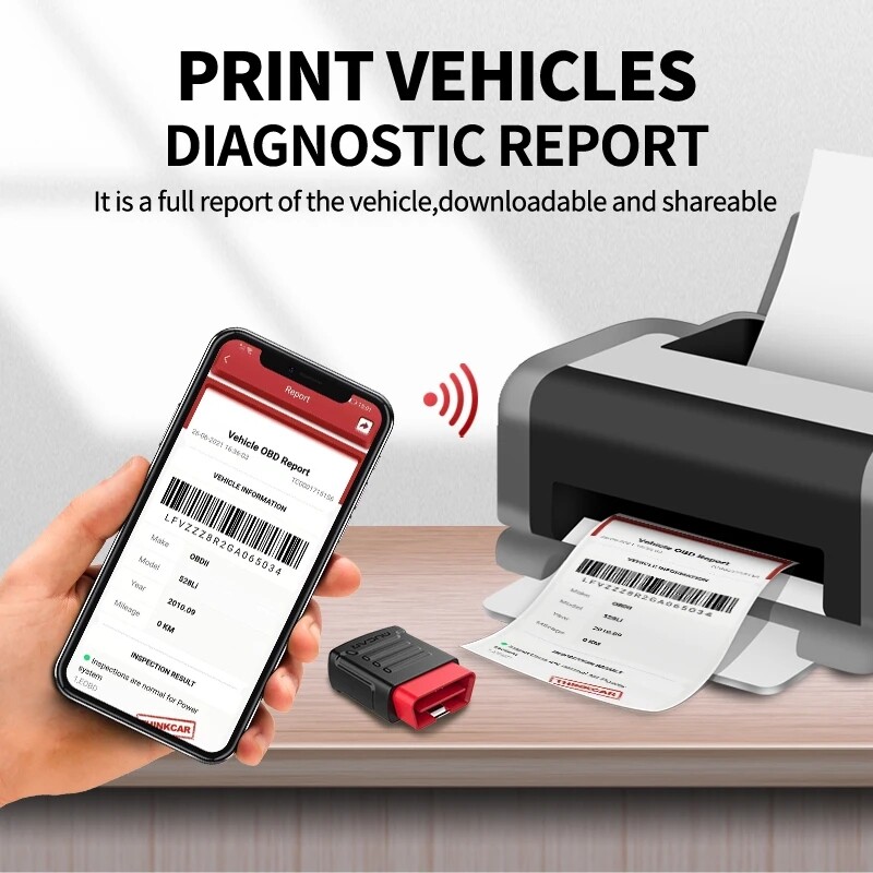 MUCAR BT200 Pro OBD2 Scanner Bluetooth Wireless Car Full System Diagnostic Tool
