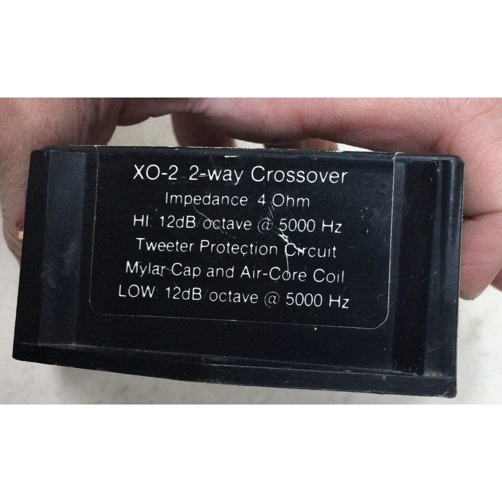JL AUDIO XO-2 2-WAY CROSSOVER 4 Ohm