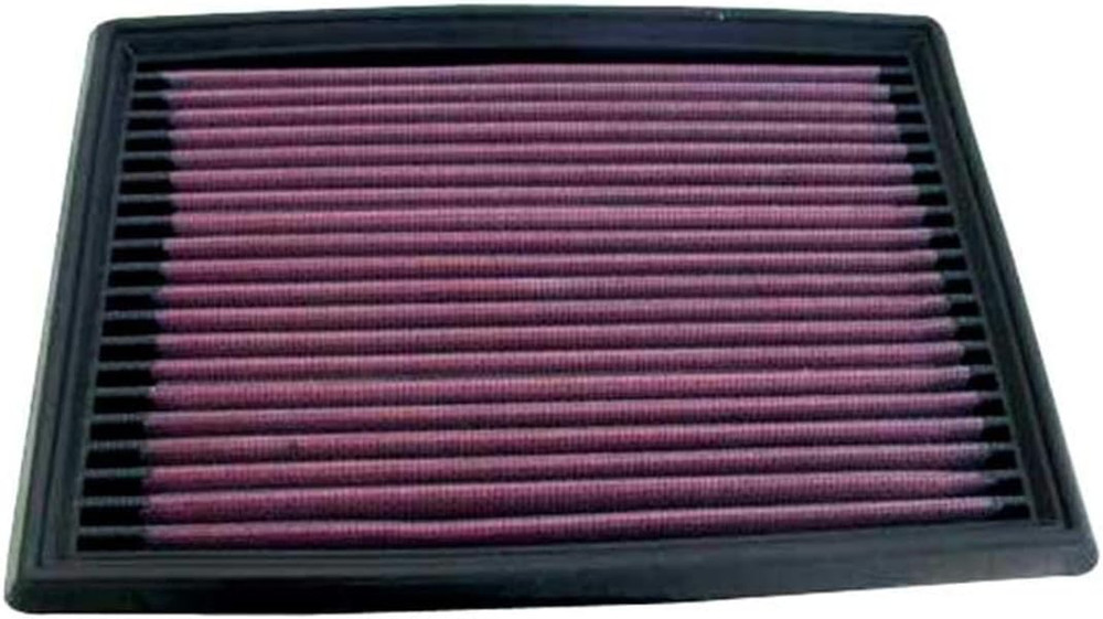Engine Air Filter: Reusable, Clean Every 75,000 Miles, Washable, Replacement Car