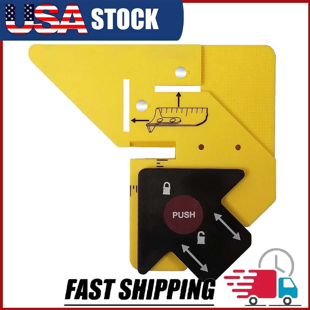 Trim Carpentry Aid, Precision Measuring & Miter Marking Tool USA