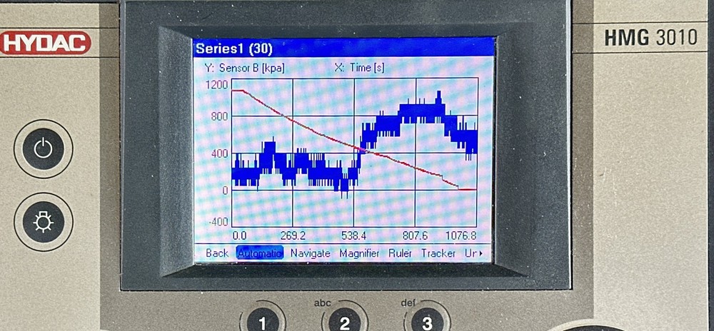 Hydac Electronic HMG3010 Hydraulic Data Logger - Pressure Temperature Flow