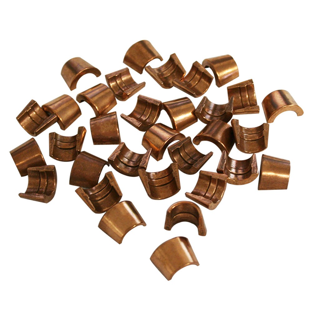 Howards 93018, Valve Lock Set, 10 Degree, 3/8 in. Single Groove, Forged Steel