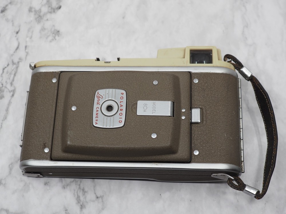 Polaroid Land Camera Model 80A Camera- Shutter - EV Working - Very Clean