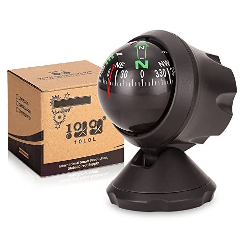 Golf Cart Compass Dash Mount Adjustable Navigation Direction Pointing Guide