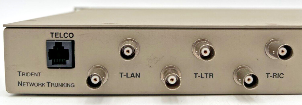 TNT TRIDENT NETWORK TRUNKING CONTROLLER 6 ADAPTERS ON BACK