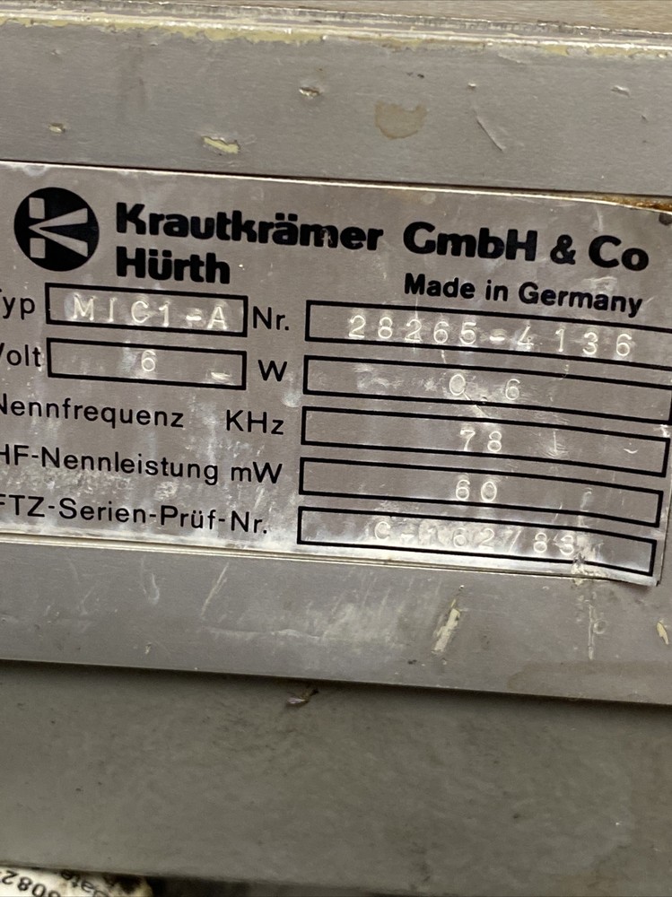 Krautkramer Branson Micro Dur (qq199