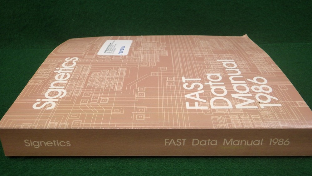 Vintage Electronics Signetics Fast Data Manual/Catalog 1986 TTL