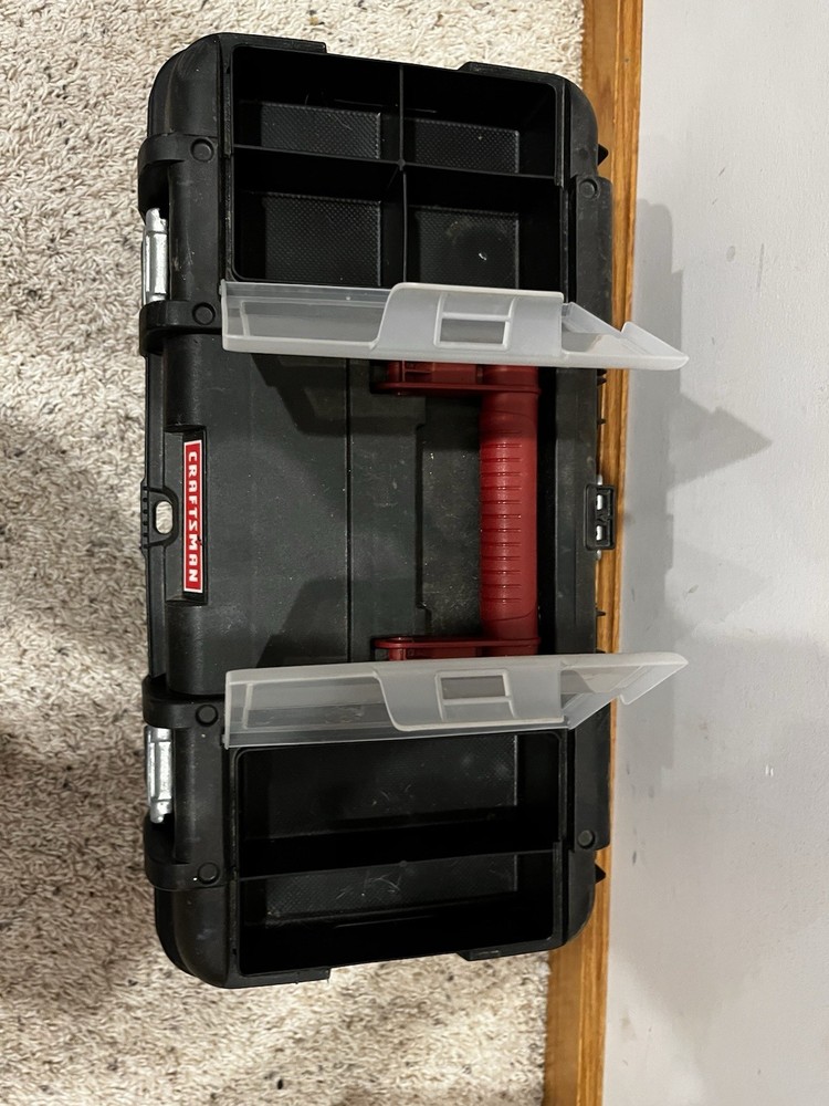 19”x9” Craftsman Plastic Tool Box