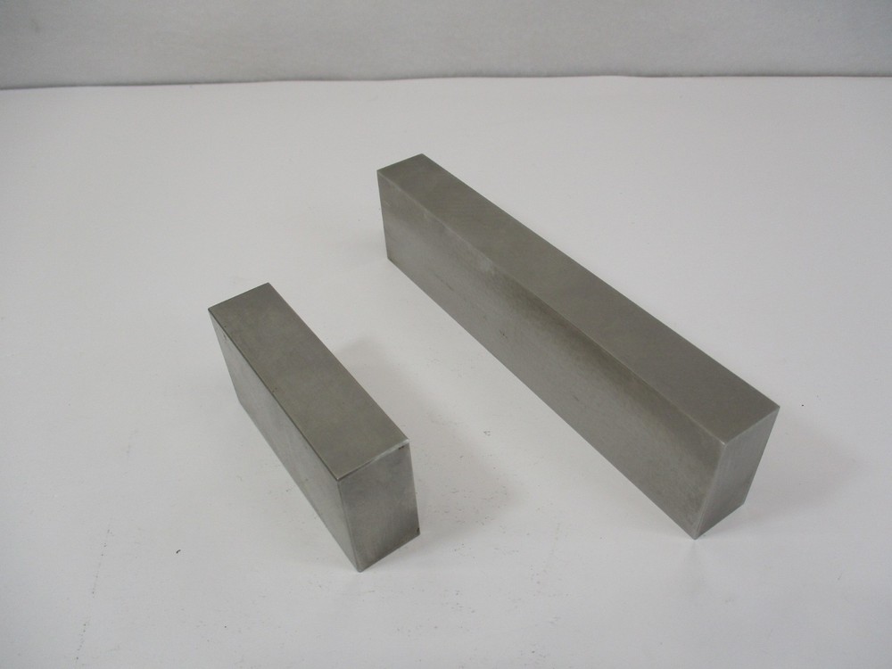 (2) Toolmaker Made PARALLELS Same Height 1-1/2" & Width 3/4" Different Length EC