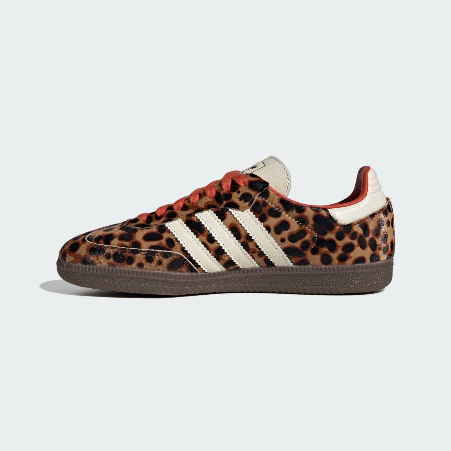 Adidas Originals Samba OG Preloved Red Leopard Rare Lifestyle Women Shoes JI2734