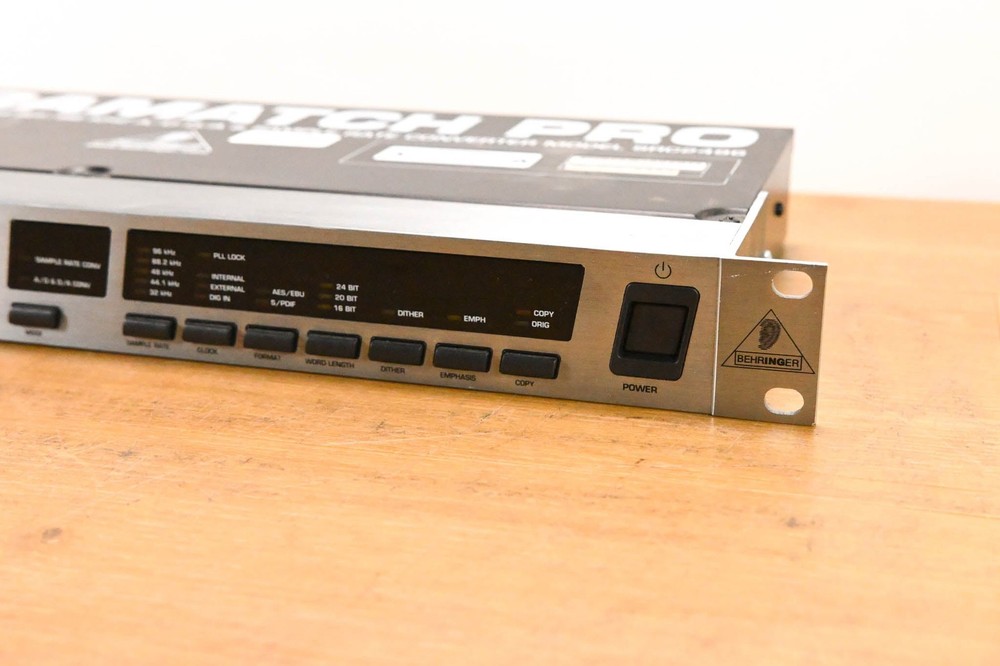 Behringer ULTRAMATCH PRO SRC2496 Sample Rate Converter CG01Z6B