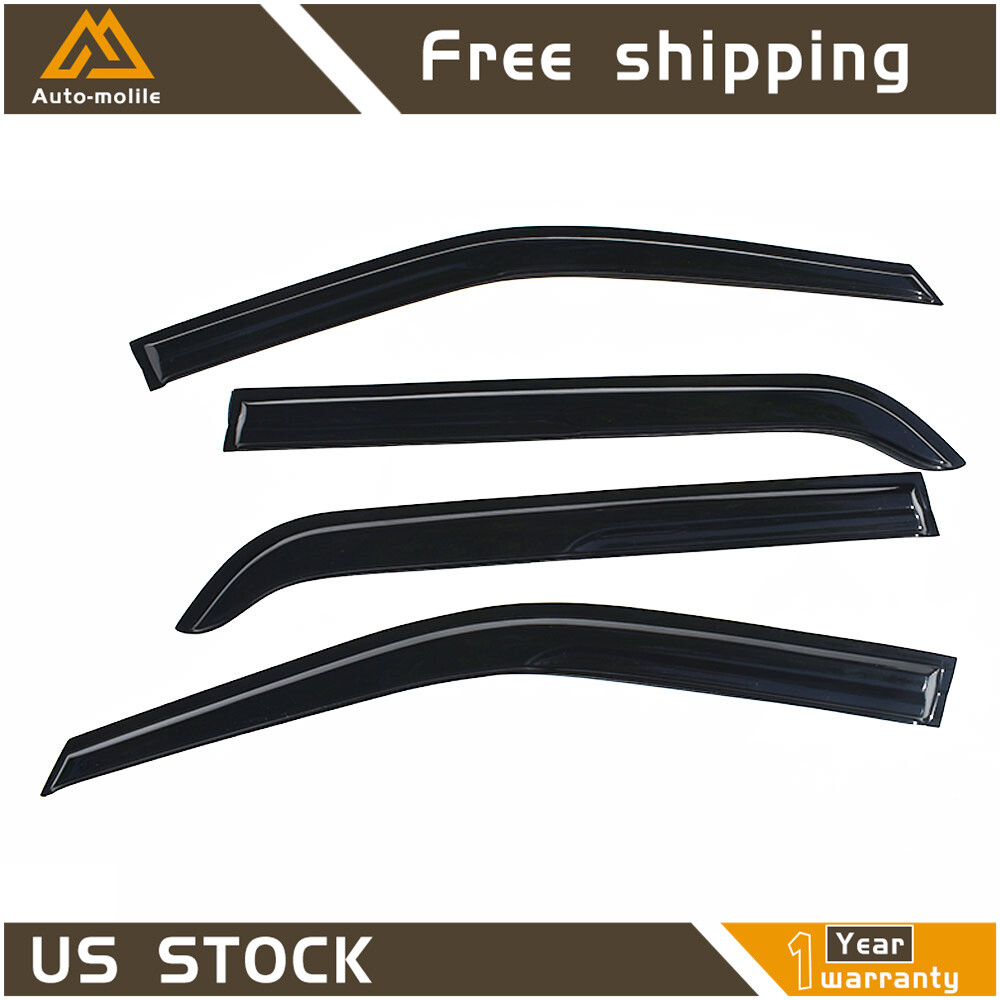 Wind Deflector Window Visors Vent Rain Guard Shield For Ford Explorer 2011-2019