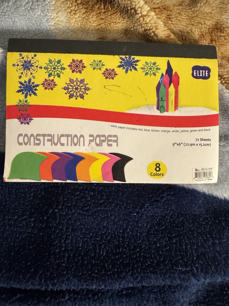 CONSTRUCTION PAPERS. GREAT FOR YOU JOB