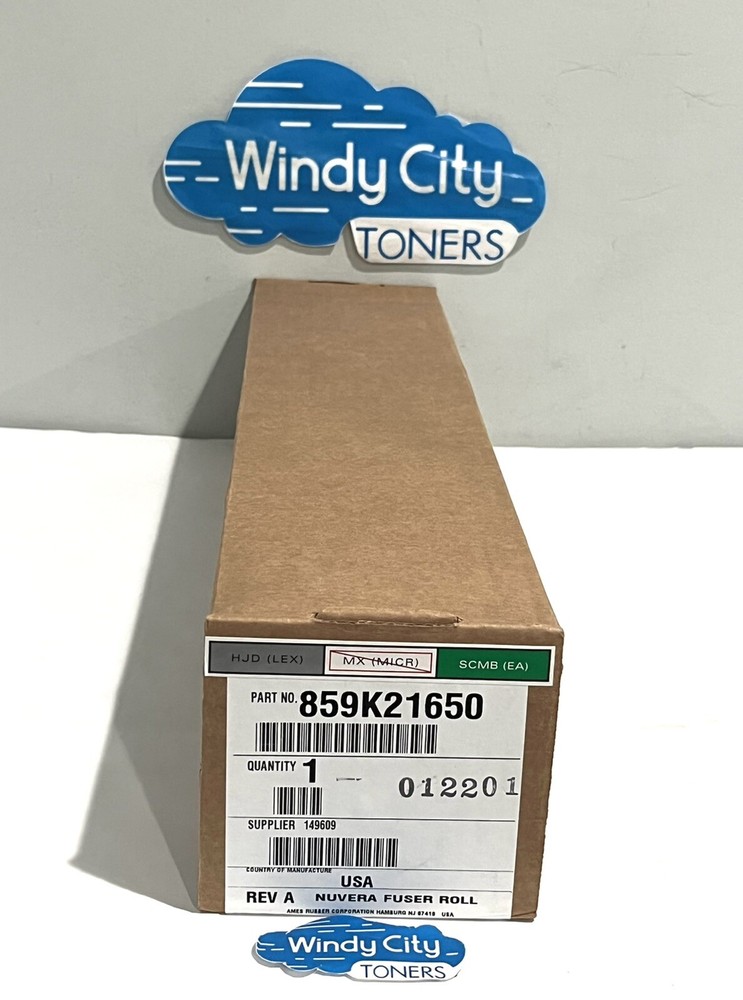 Xerox Nuvera 100 120 144 Fuser Roll  859K21650 059K58953 059K58954 059K58955 NEW