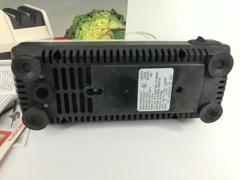 Chef's Choice diamond hone sharpener 100 - tested