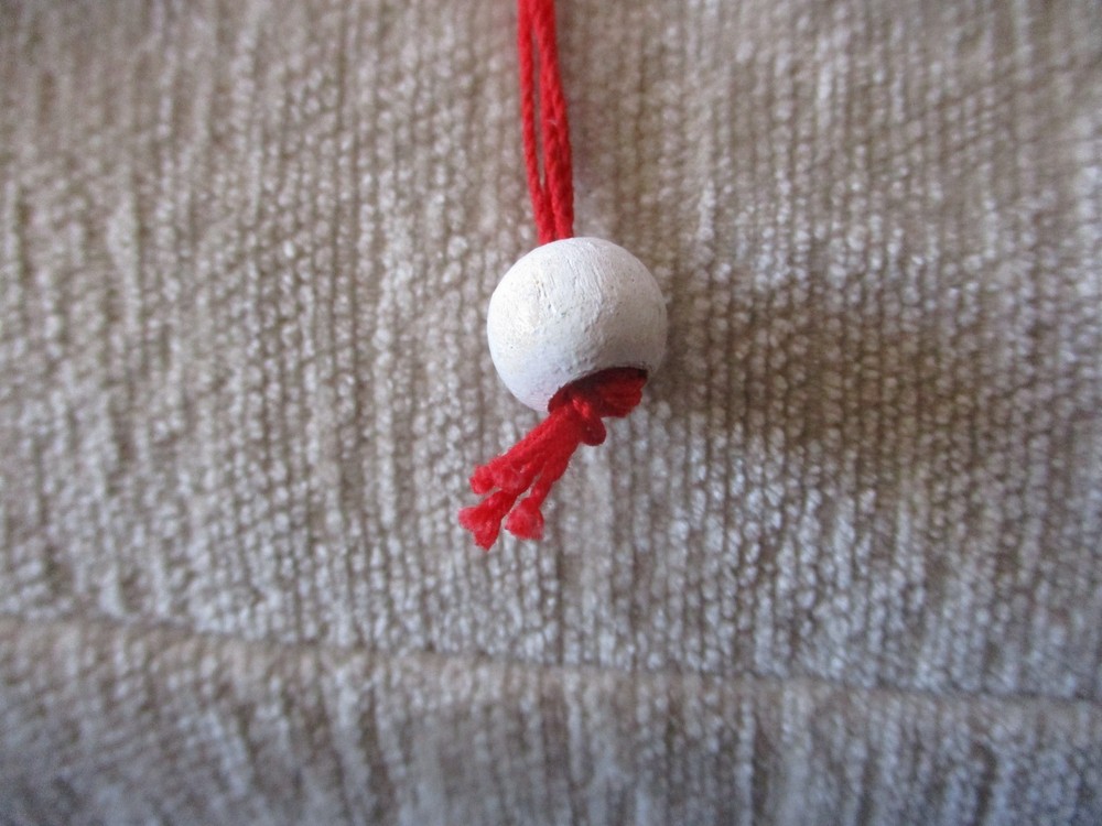 Handcrafted Wooden Bavarian Acrobat Toy Pull String Decor