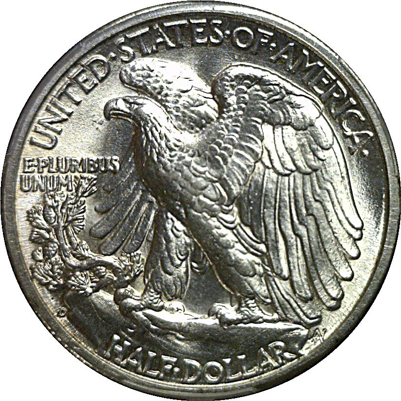 1942-D Walking Liberty Half Dollar PCGS MS-65