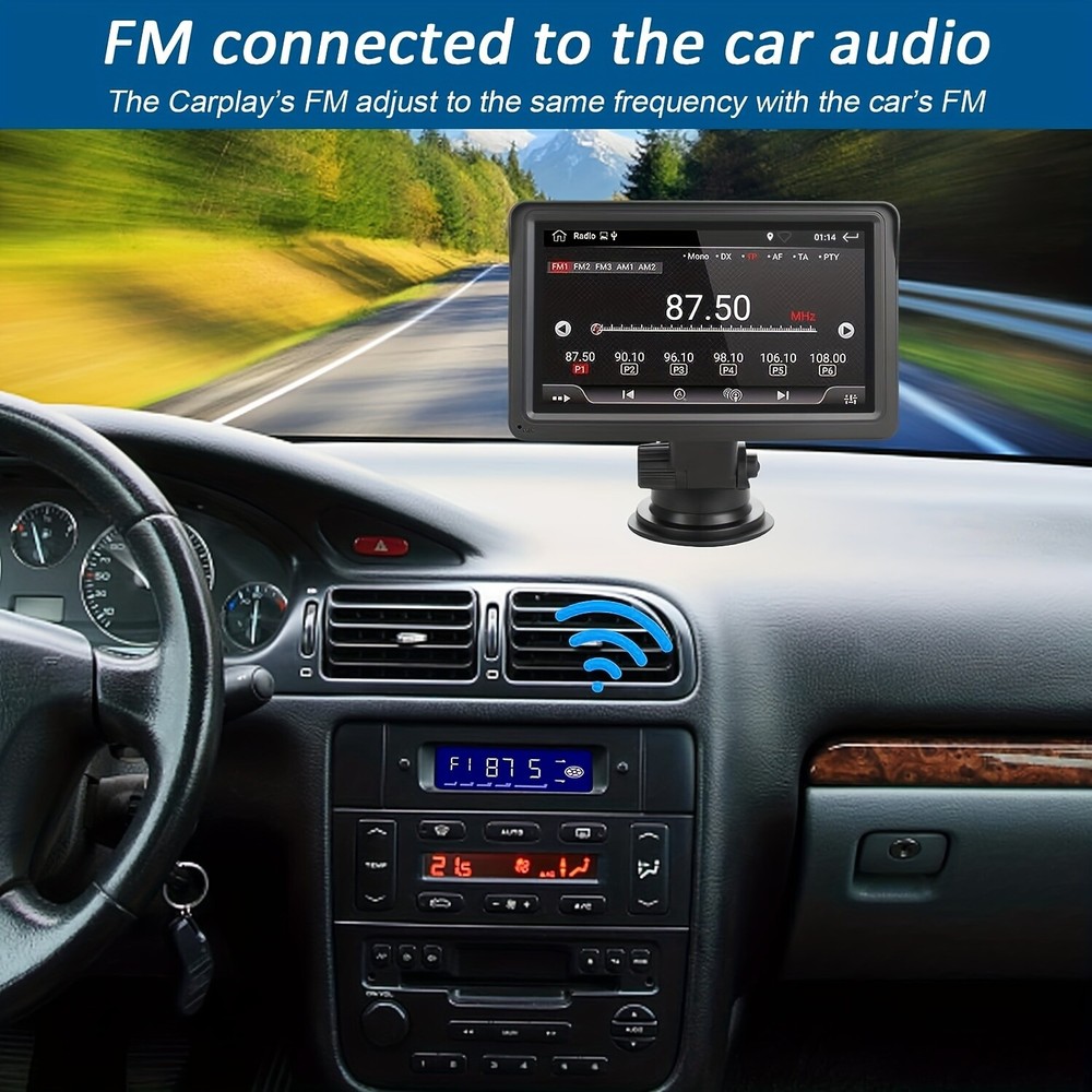 Portable car stereo wireless Carplay Android automatic 7 "touchscreen MP5 player