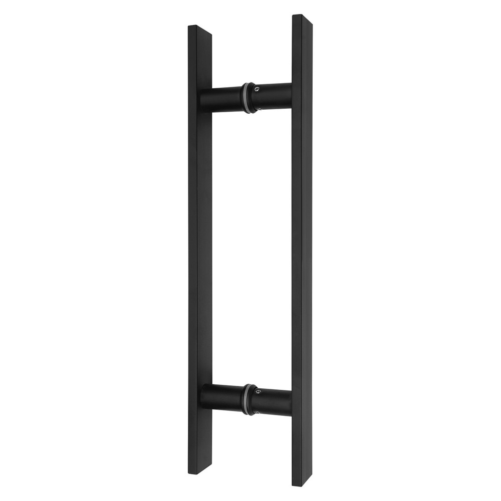 H Shape Stainless Door Handle Pull Push Sliding Double Sided Barn Door Handle