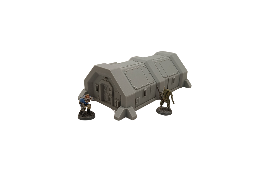 Sci-Fi Barracks Bunker Grimdark Tabletop Scenery