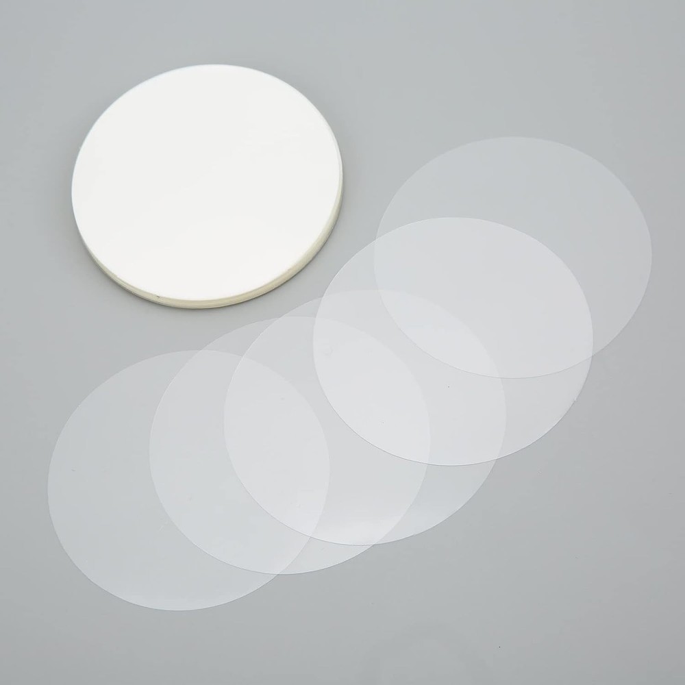 Circle Mylars Button Maker Supplies Button Pin Maker Circle Mylars, 100PCS Plast
