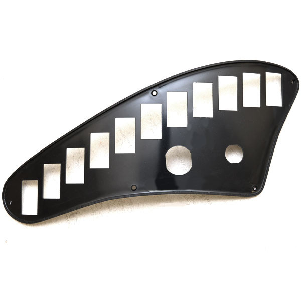 Stratos Boat Blank Switch Panel 7KE508Y | 201 XL Evolution Gray Plastic