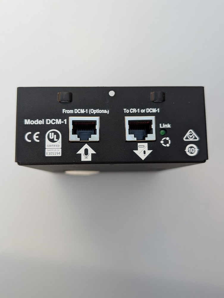 Biamp Systems Devio DCM-1 Beamtracking Ceiling Microphone White Made in USA