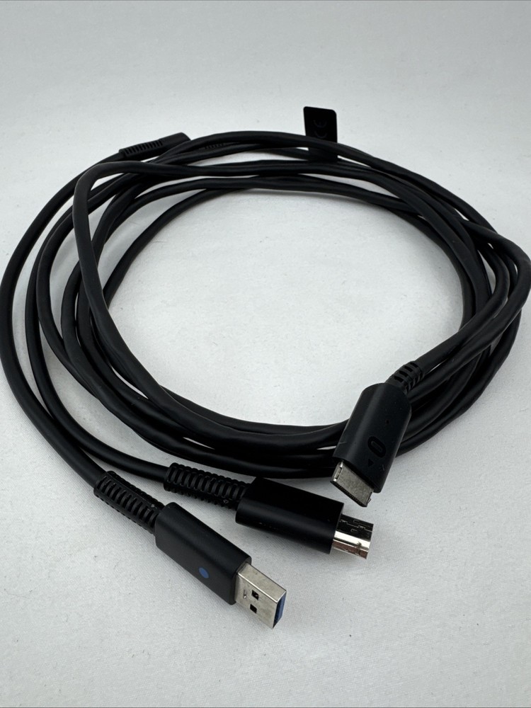 Meta Oculus Rift CV1 VR Virtual Reality Headset Cable Only - Tested Working