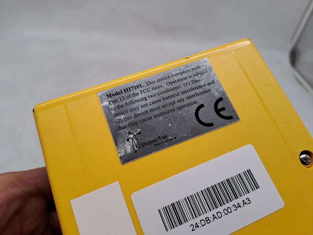 ShopperTrak ST600 Model H17101 Customer Counting Module Control