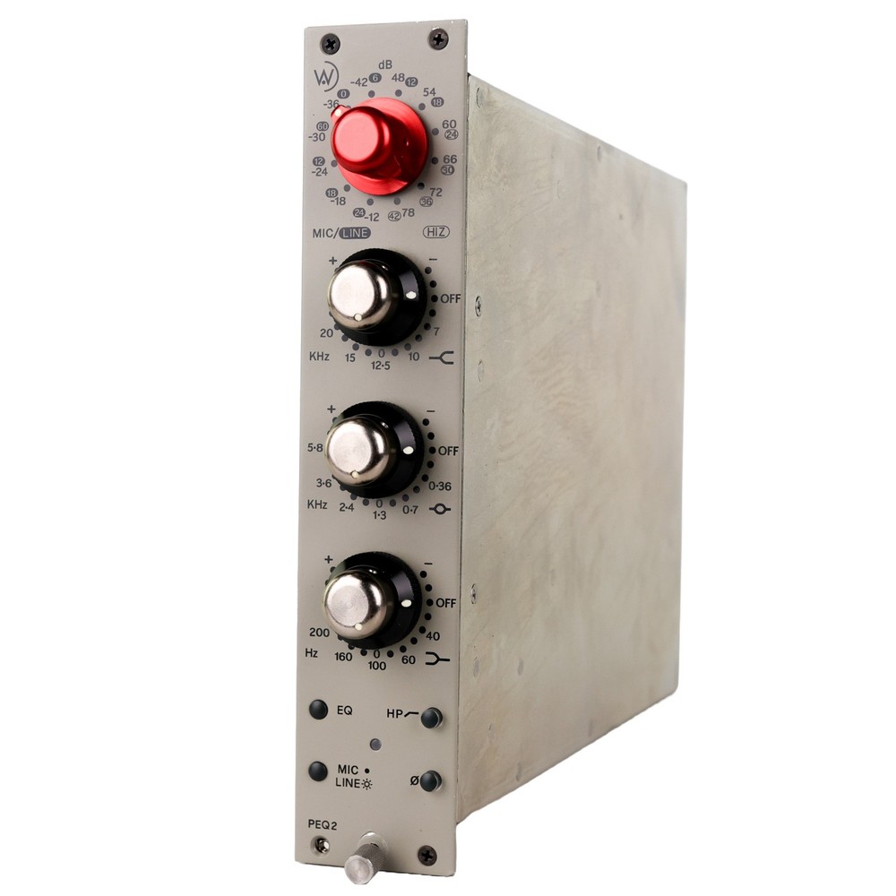 Wunder Audio PEQ2 Microphone Preamp/EQ Module #1512 (Used)