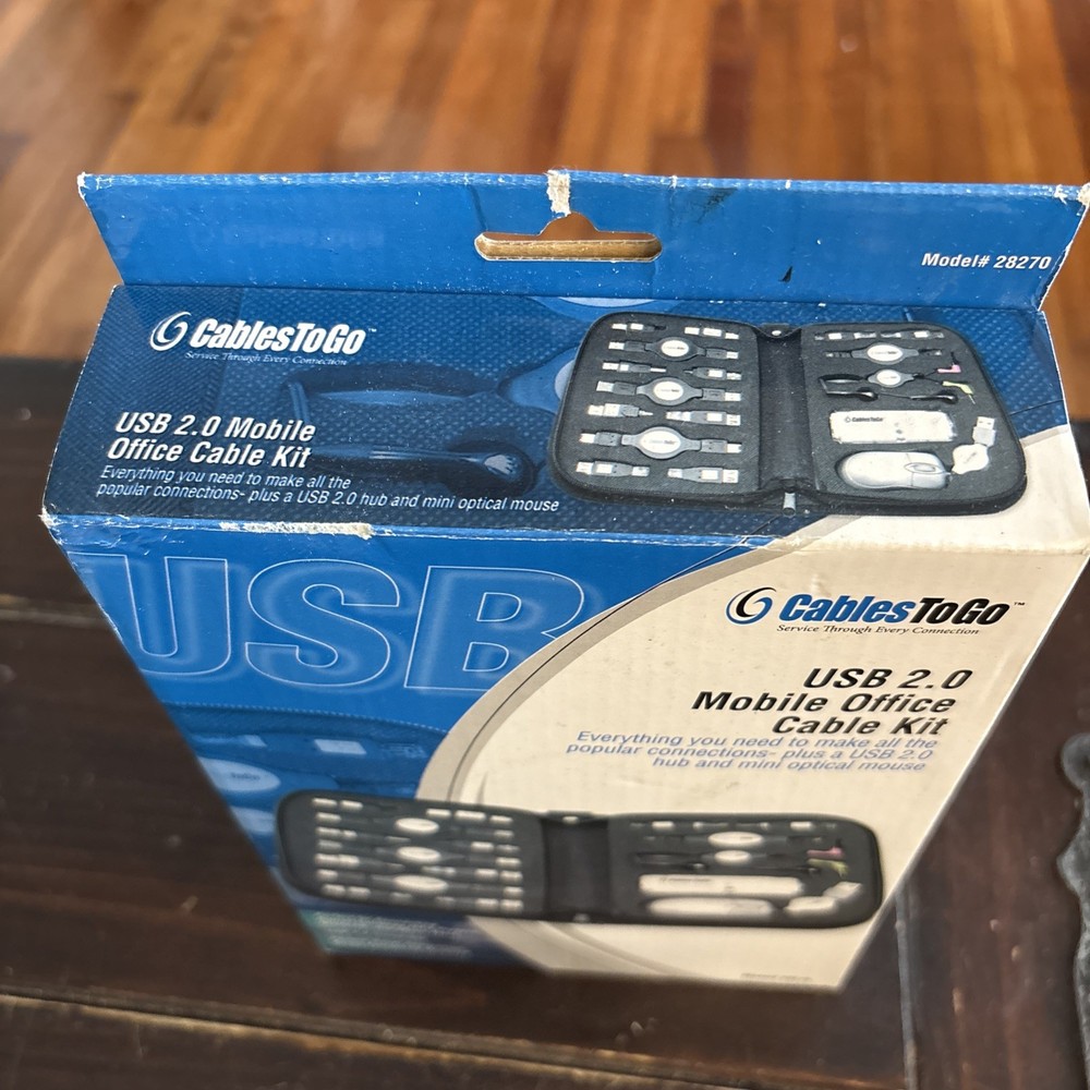 CablesToGo USB 2.0 Mobile Office Cable Kit Model 28270