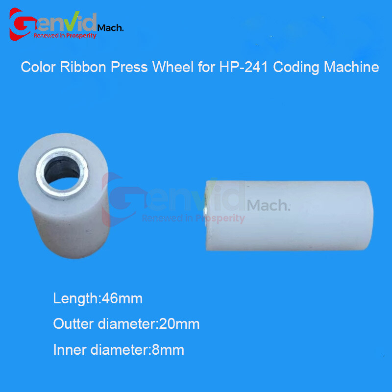 HP-241 Coding Hot Stamping Machine Replacement Color Ribbon Press Wheel