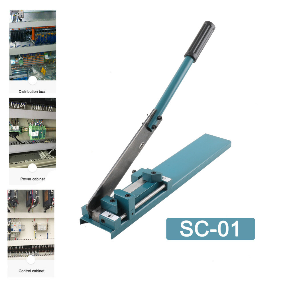 PVC Trunking Cutter Manual Plastic Wiring Duct Angle Adjustable Cutting Machine