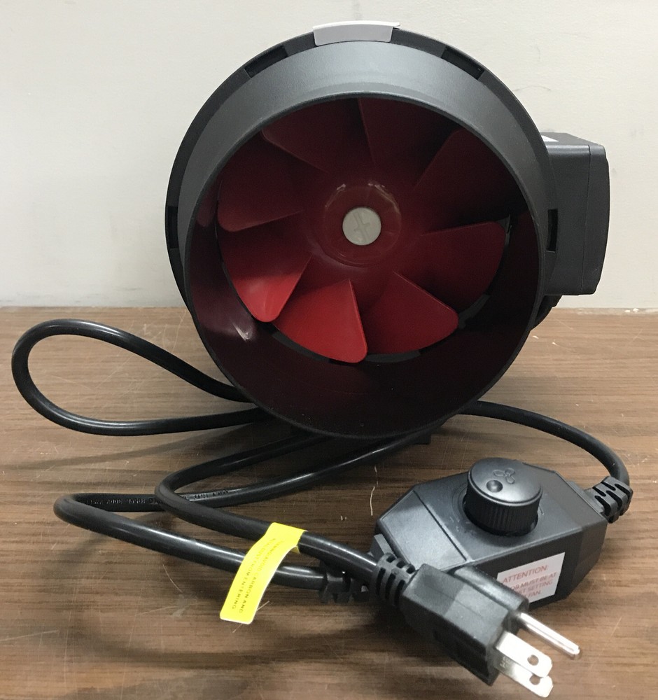 VIVOSUN T6.6 Inch 390 CFM Inline Duct Fan with Variable Speed Controller