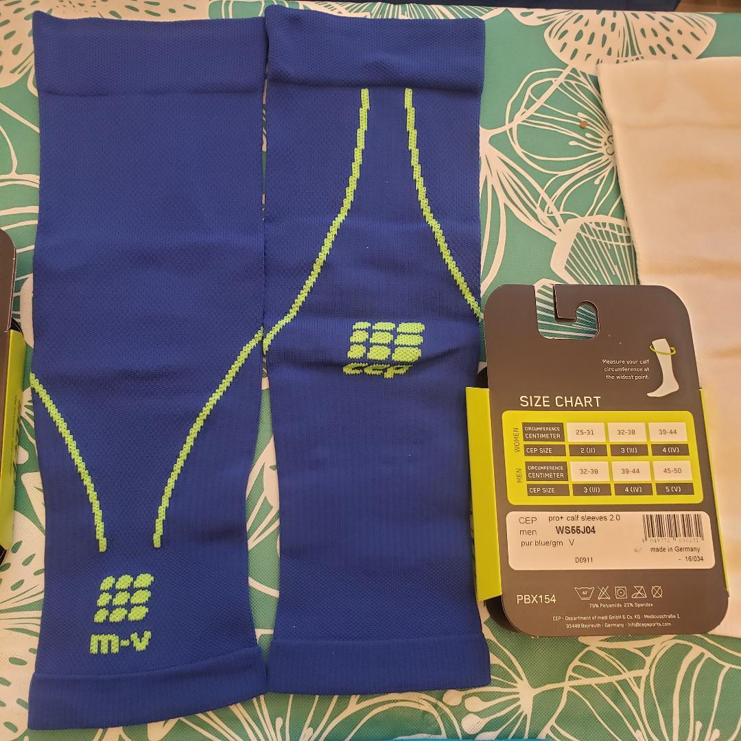 CEP Men's Pro+ Calf Compression Sleeves Performance Crossfit Pick Color & Size