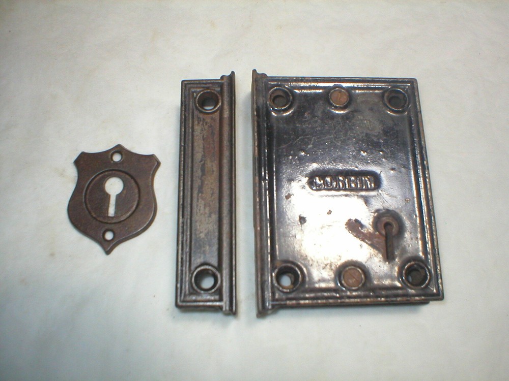 Antique Corbin Surface Mount Dead Bolt